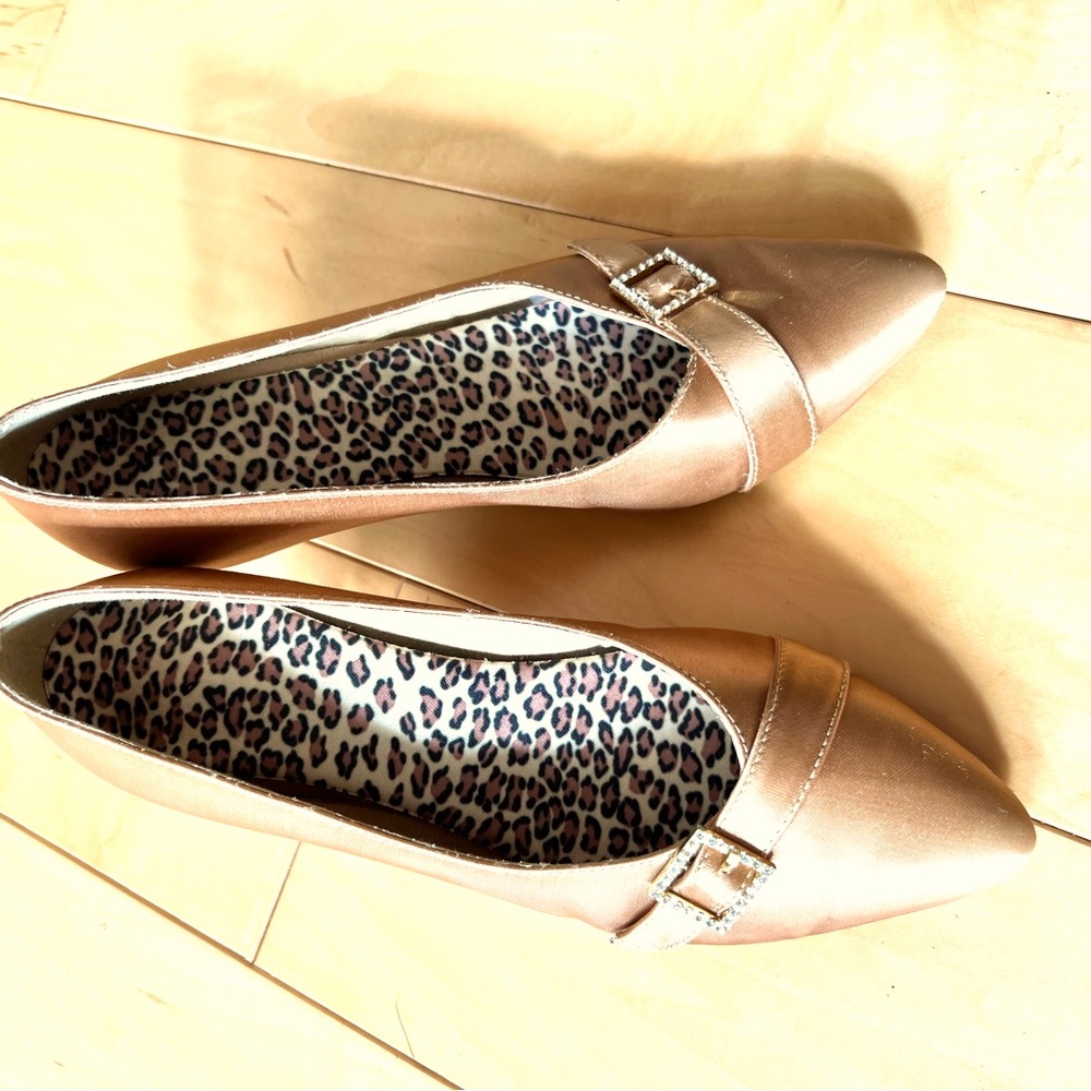 Gently used ballroom shoes